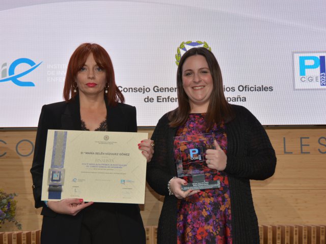 Belén Gutiérrez, ganadora del premio a la Mejor tesis doctoral enfermera